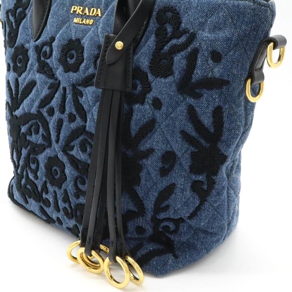 PRADA Black Leather Shoulder Bag - Picture 9 of 9